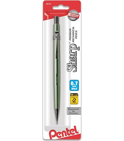 Amazon.com : Pentel P207 Sharp Mech Pencil 0.7mm Met.Coppr